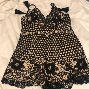 Lace romper